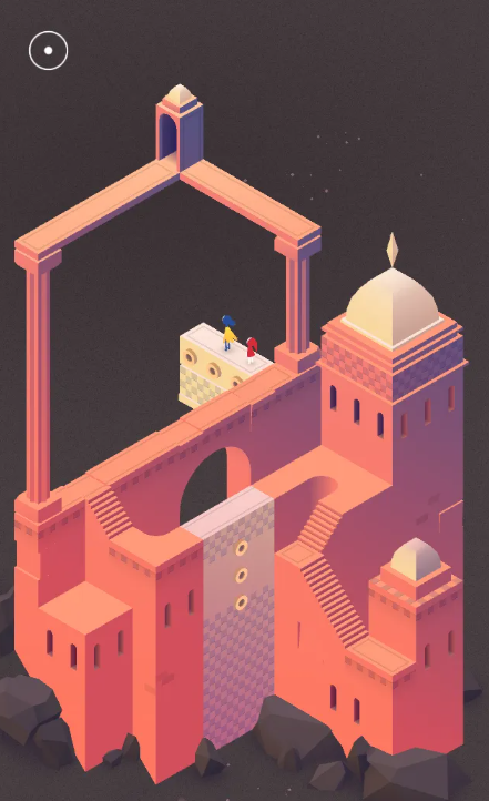 纪念碑谷2第三关怎么走