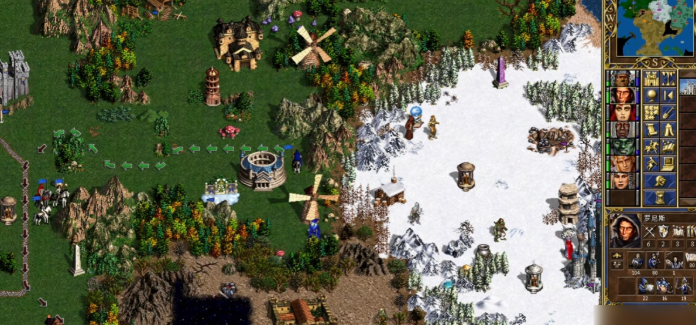 英雄无敌5怎么看藏宝图位置