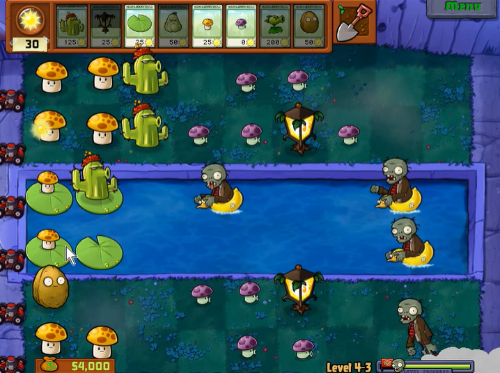 植物大战僵尸4-3怎么过