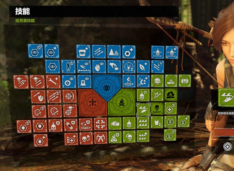 古墓丽影暗影技能怎么加点